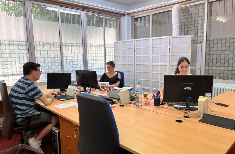 Donación de material de oficina