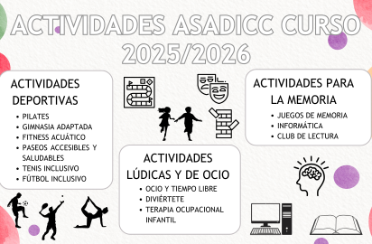 Actividades ASADICC curso 2025/2026