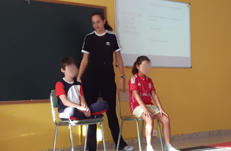 Charlas sobre Higiene Postural en colegios